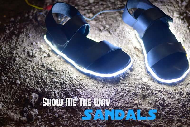 36. Show Me the Way Sandals DIY