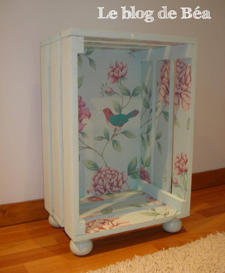4. DIY Shabby Chic Side Table