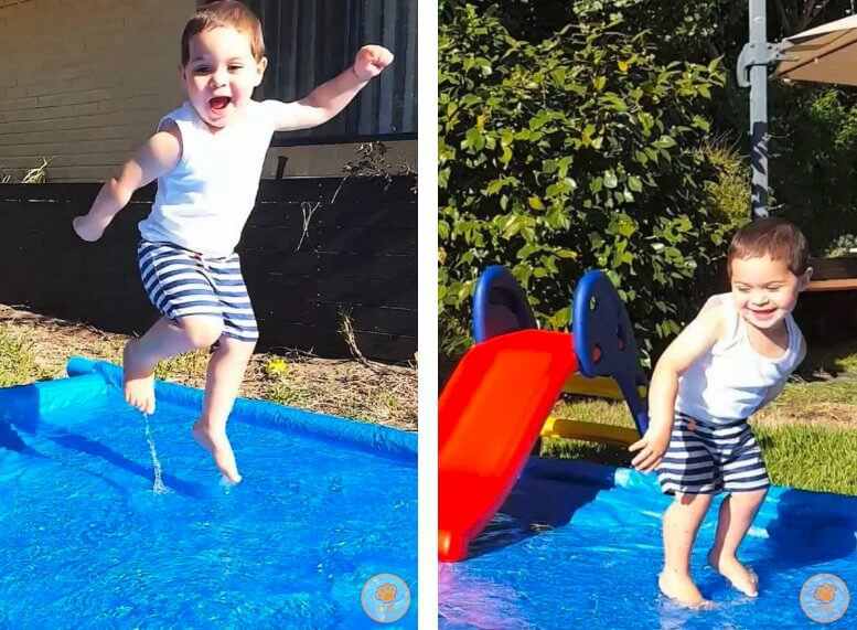 4. DIY Splash Pad