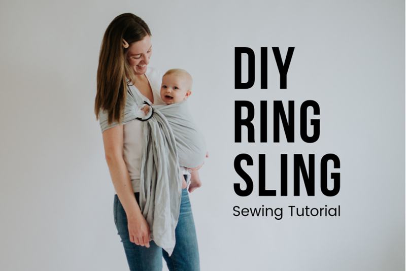 4. Ring DIY Baby Sling