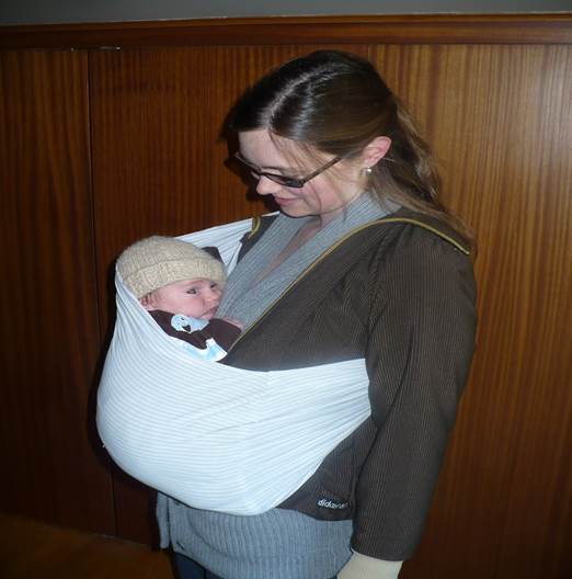 6. Sheet DIY Baby Sling