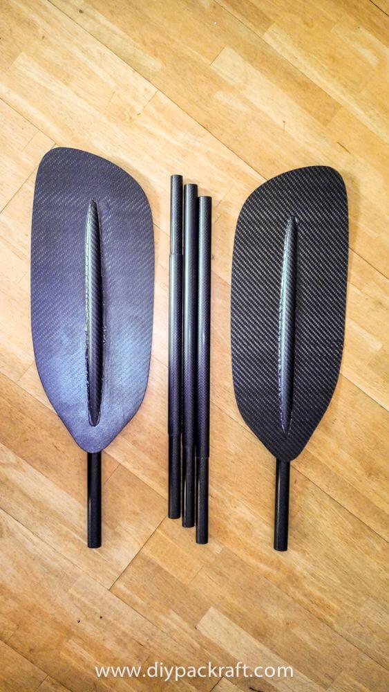 7. 5 Piece Carbon DIY Paddle Board