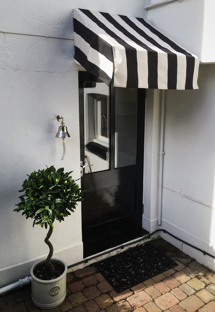 7. DIY Back Door Awning