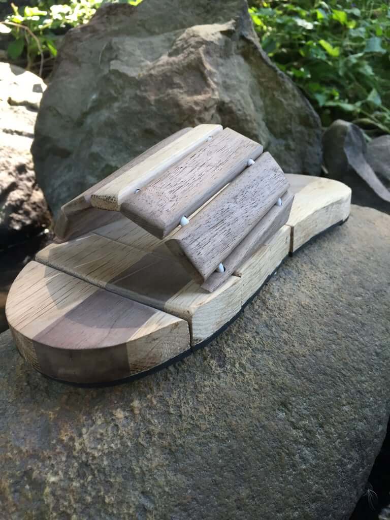 7. Wooden Sandals DIY