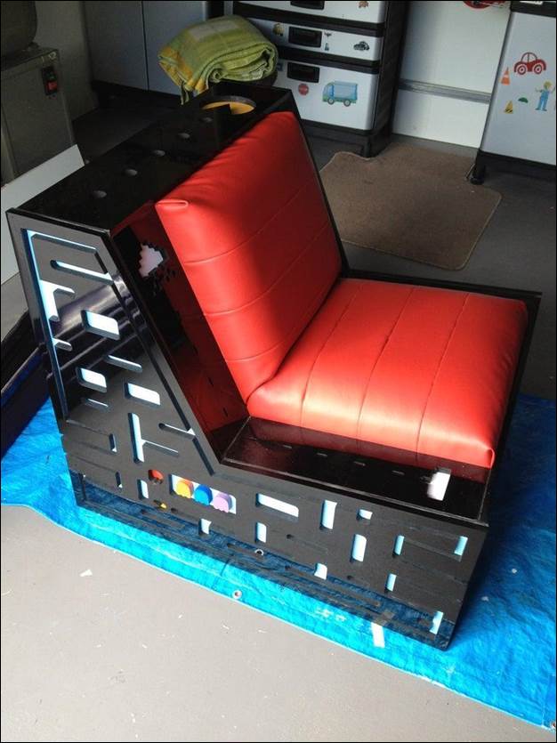 8. DIY Pacman Gaming Chair