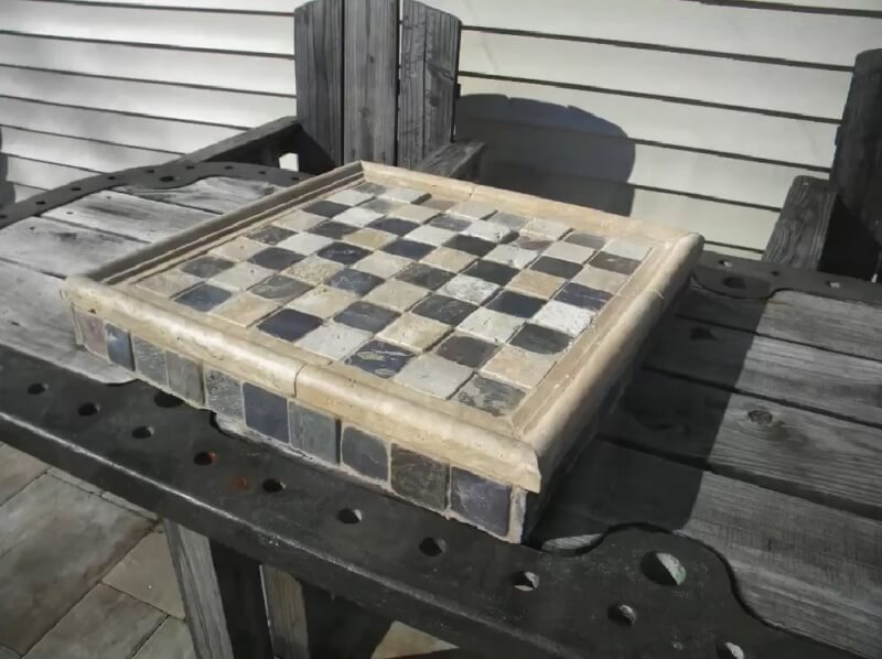 8. Garden DIY Chess Board