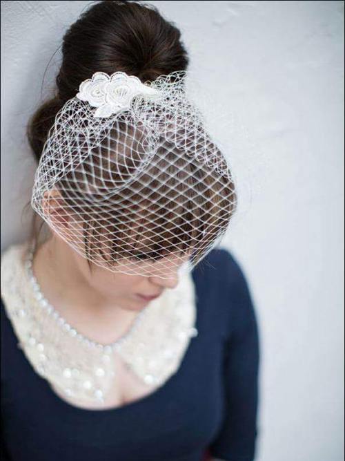 DIY Birdcage Veils