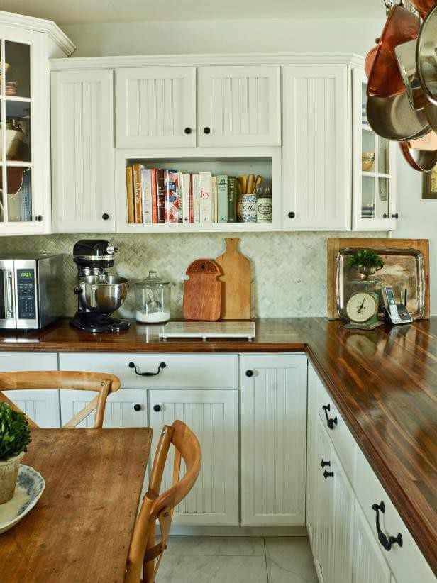 10. DIY Butcher Block Kitchen Countertop