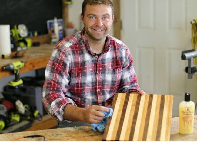 11. DIY Butcher Block Cutting Board