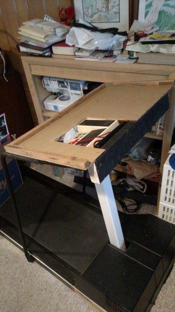 12. DIY Treadmill Walking Desk