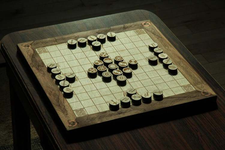 13. DIY Magnetic Hnefatafl Board Game