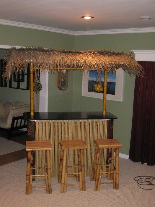 13. DIY PVC Tiki Bar