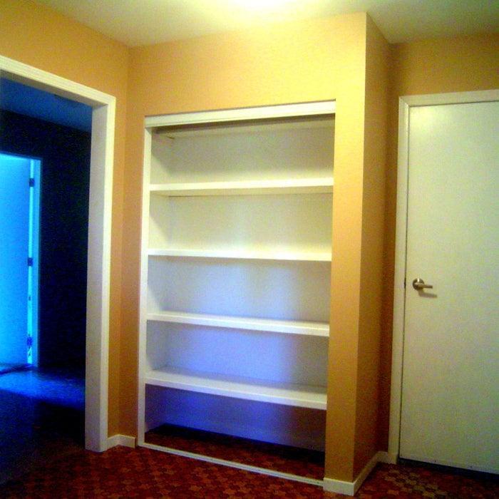 14. DIY Built In Wardrobe