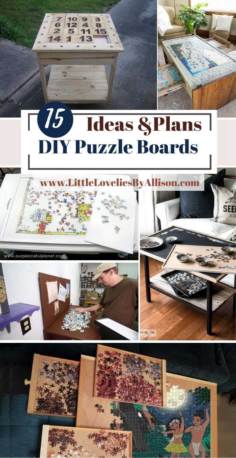 15 DIY Puzzle Boards Ideas_ How To Make A Puzzle Board