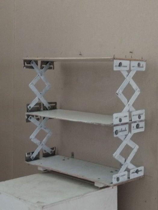 16. DIY Collapsible Wooden Shelf