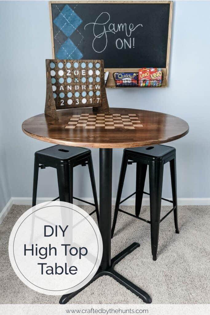 17. DIY High Top Table