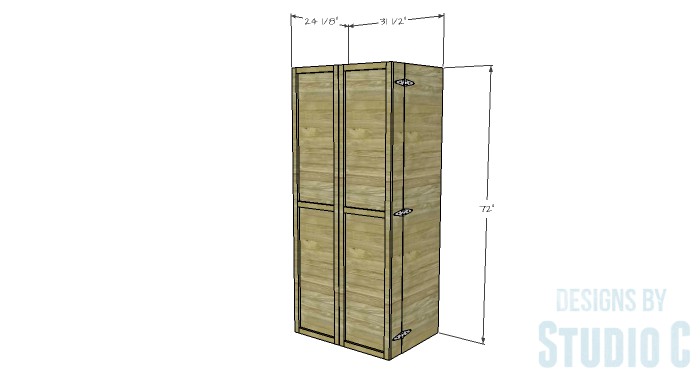 17. DIY Rustic Pantry Cabinet