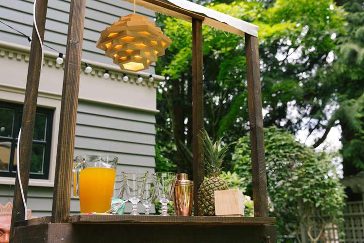 2. DIY Tiki Bar