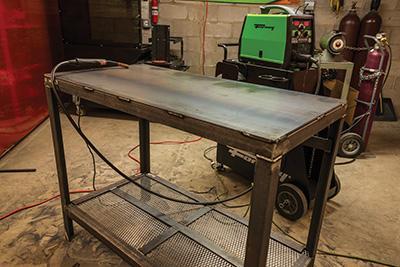 2. DIY Welding Table