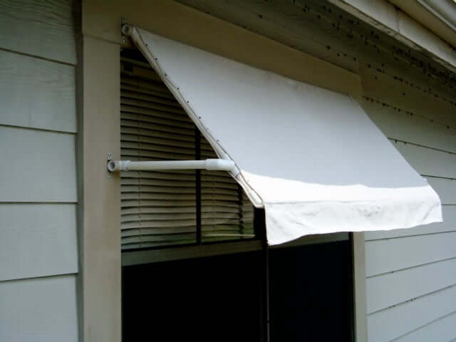 2. Instructables DIY awning