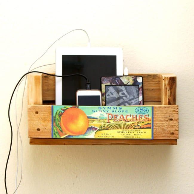 20. $20 Wood Floating Shelves