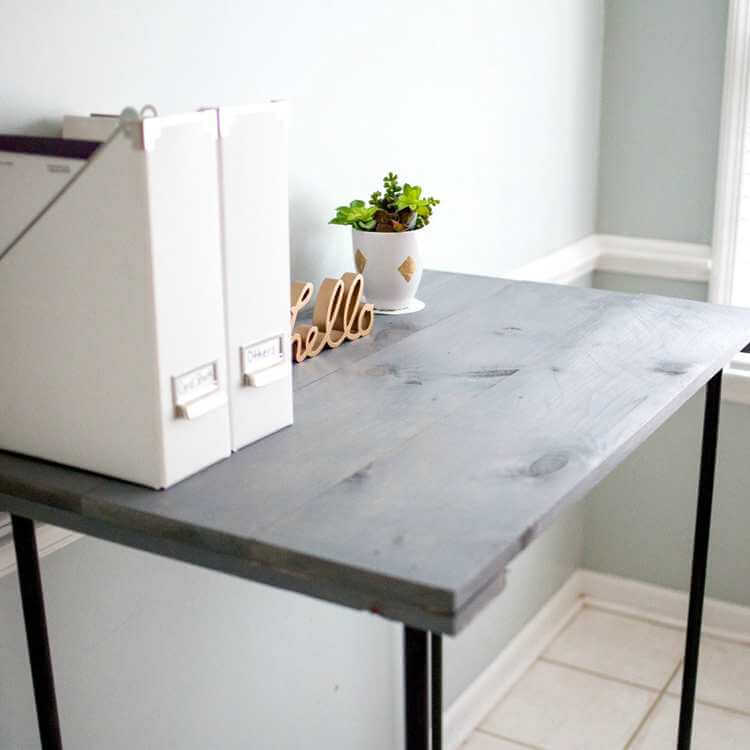 21. DIY Industrial Pipe Desk