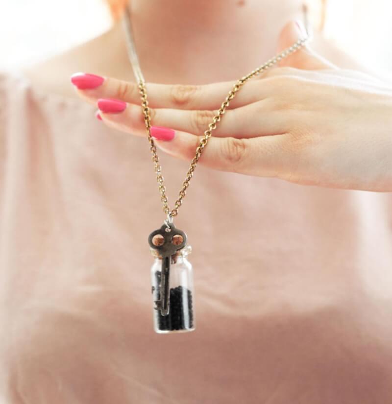 22. DIY Bottle Necklace