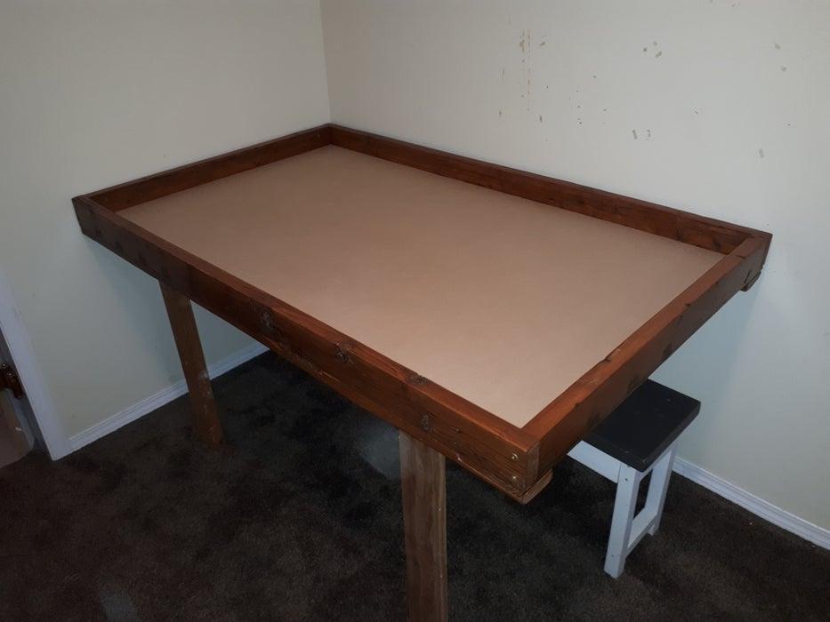 23. DIY Game Table From Reclaimed Wood