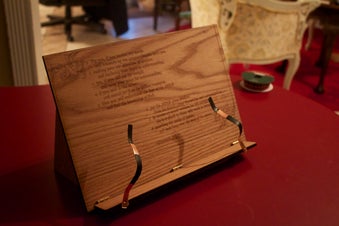 23. Foldable Book Stand