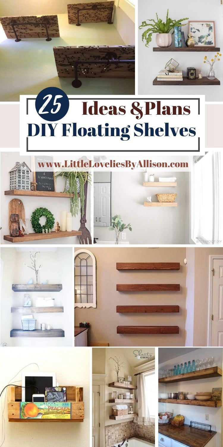 25 DIY Floating Shelves Ideas_ Do It Yourself Easily