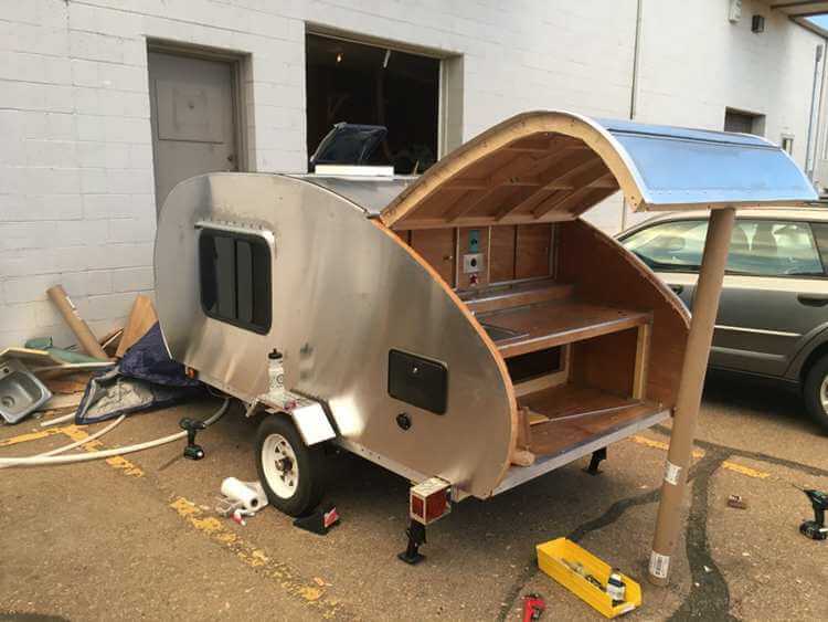 3. Tear Drop Camper