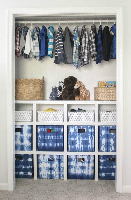 4. DIY Closet Shelves