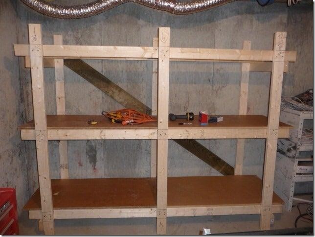 4. DIY Storage Shelving