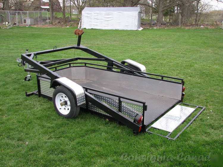 4. Motorcycle utility trailer