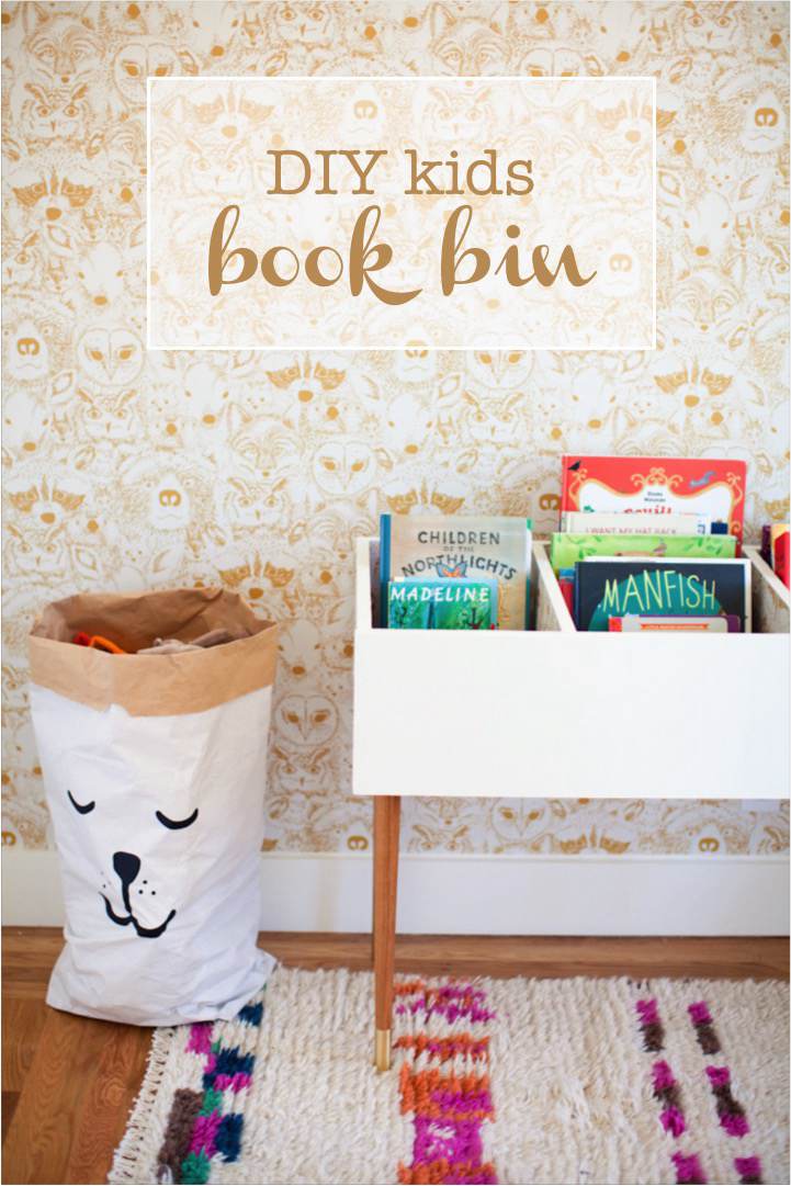 4. Spacious Kids’ Book Bin