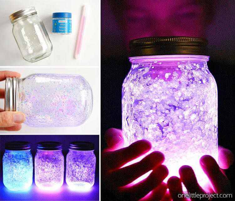 6. DIY Fairies In A Jar