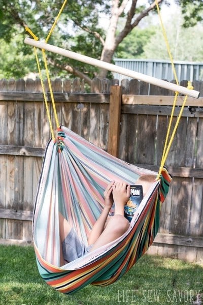 6. DIY Hammock Chair