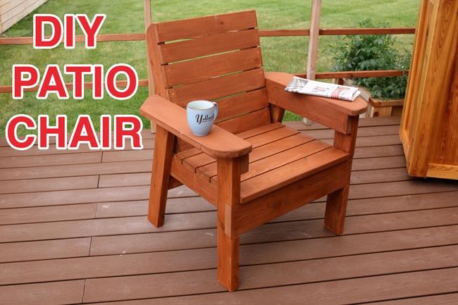 6. DIY Patio Chair Plans