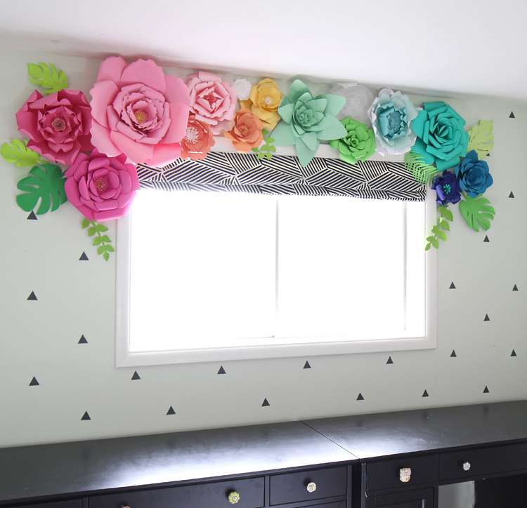 6. Paper Flower Décor