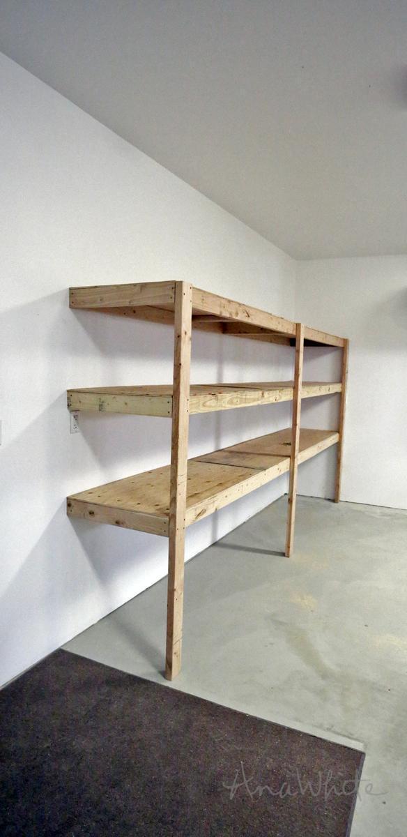 7. Best DIY Garage Shelf