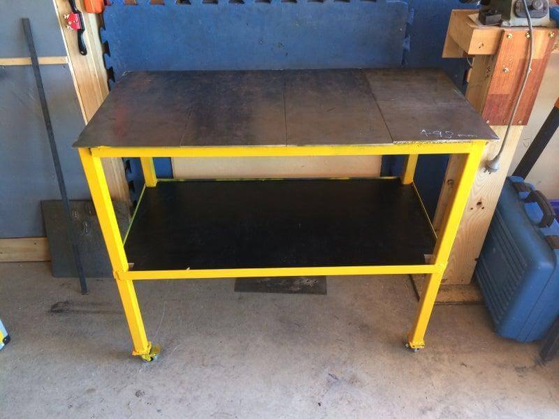 7. DIY Easy Welding Table Build