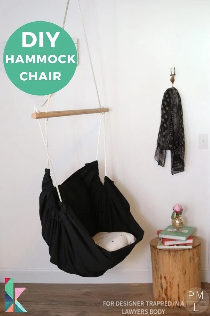 8. DIY Hanging Chair For $37