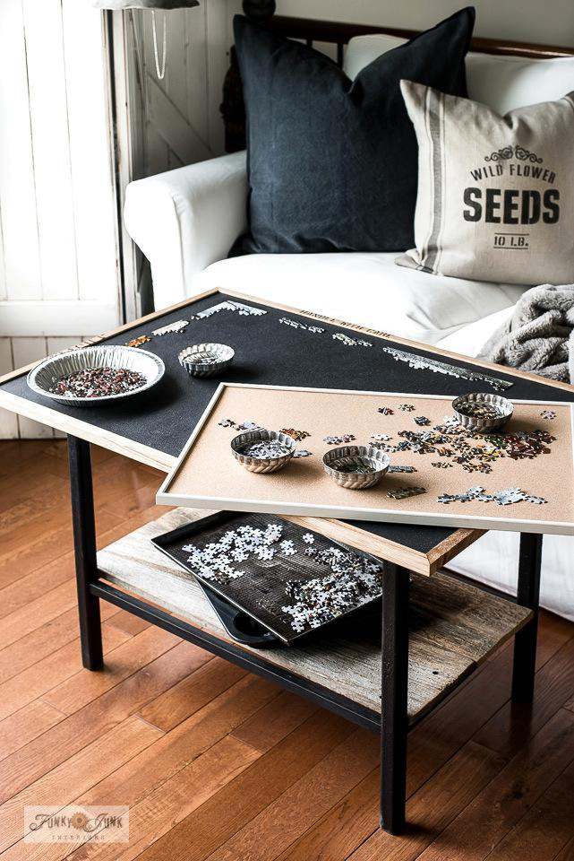 9. DIY Puzzle Board