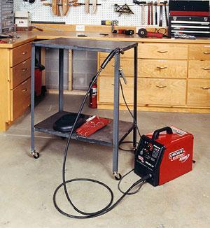 9. Metal Welding Table Plans DIY