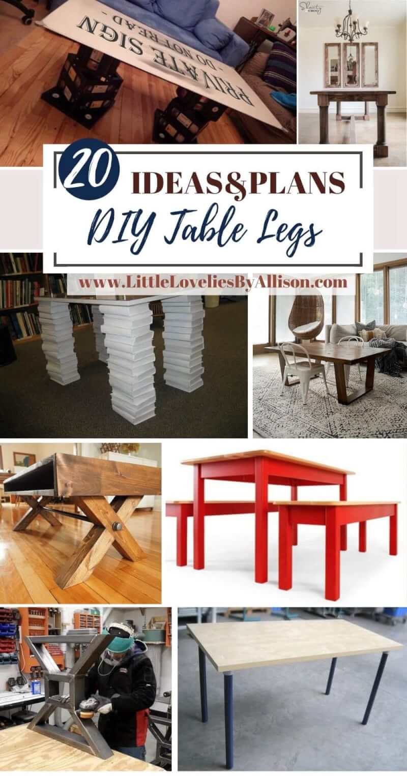 Best DIY Table Legs Plans