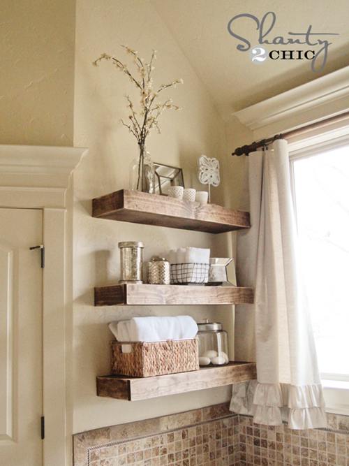 DIY Floating Shelves Ideas