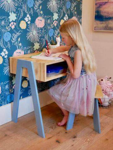 DIY Kids Desk Plans