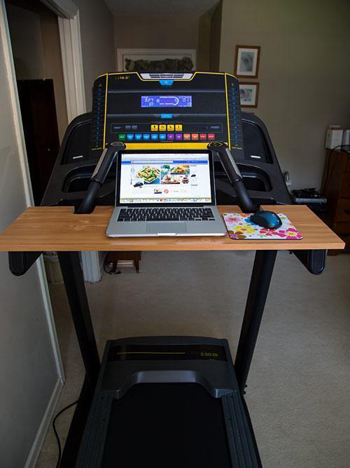 DIY Treadmill Desk