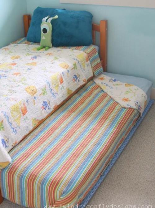 20 Ways To Build Diy Trundle Bed That, Diy Trundle Bed Frame Queen