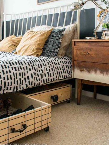 DIY Under Bed Storage Ideas